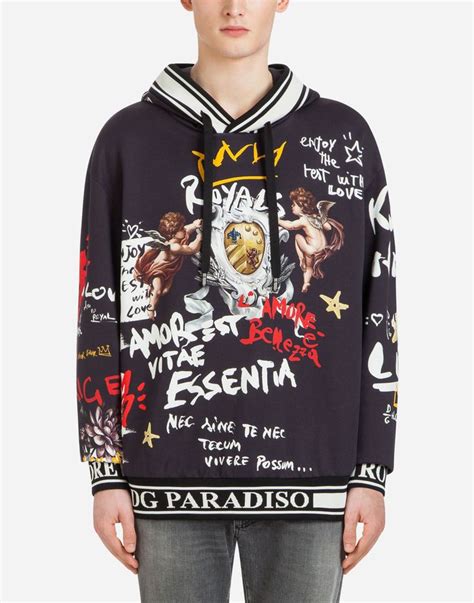 dolce gabbana sweatshirt damen|dolce gabbana sweatshirts men's.